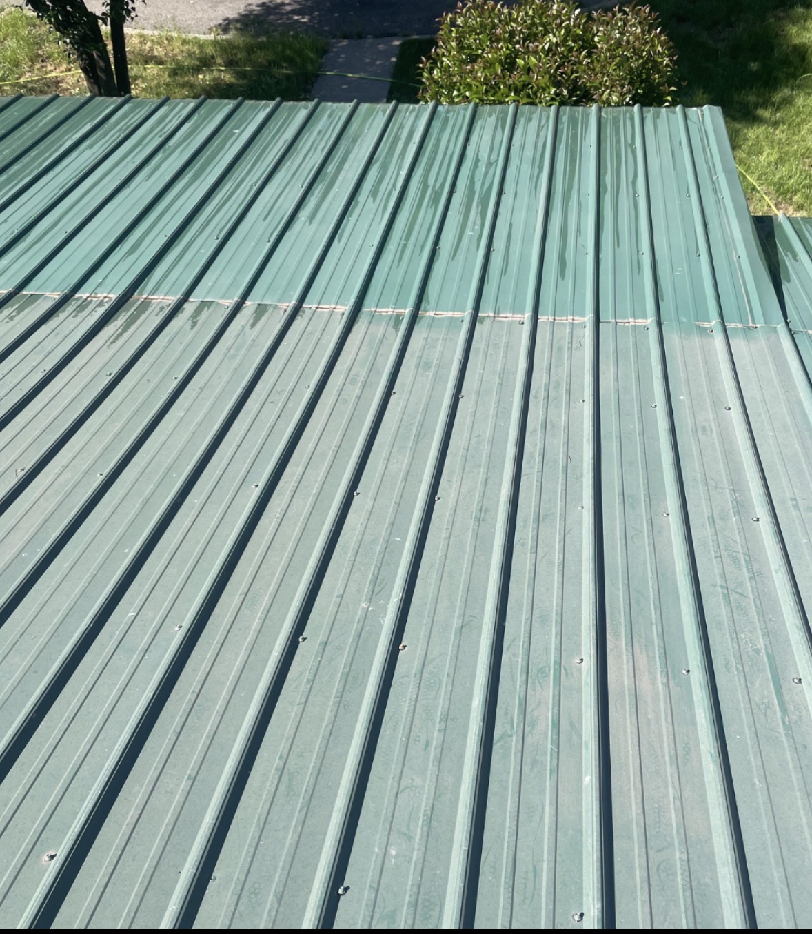 Top Quality Metal Roof Cleaning Job in Macomb, MI