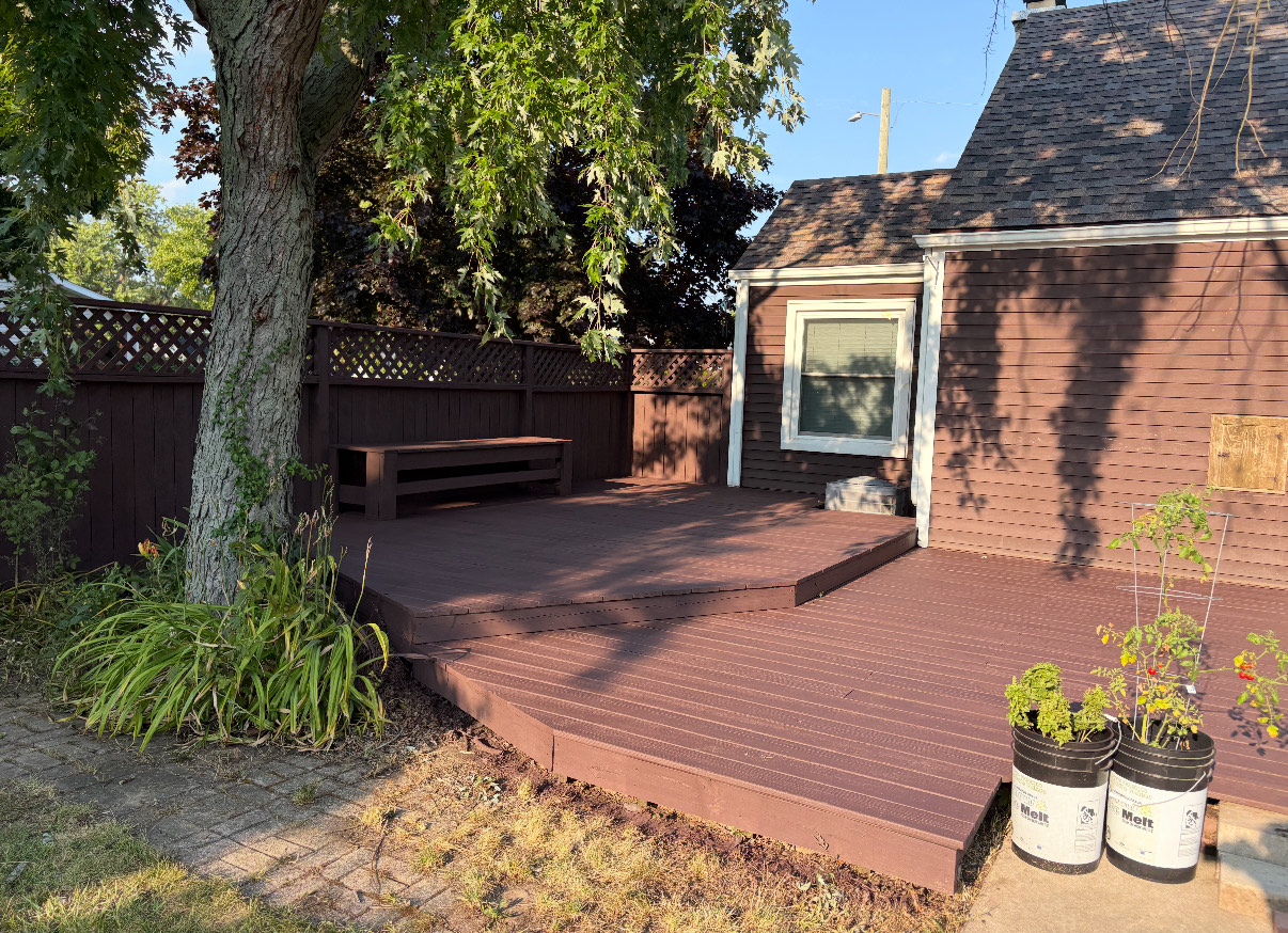 Ultimate Exterior Wash Revives Lake White Deck with Deep Clean and Rich Stain